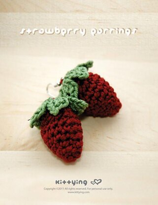 Strawberry Earrings