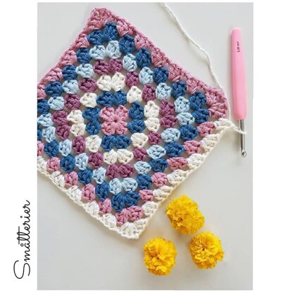 Granny Square Wash Cloth