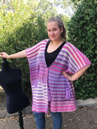 Sunset Poncho