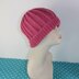 Simple Aran Fishermans Rib Beanie Hat