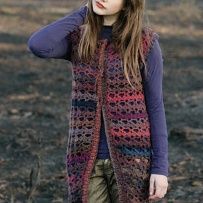 Winona Gilet in Adriafil Mistero - Downloadable PDF