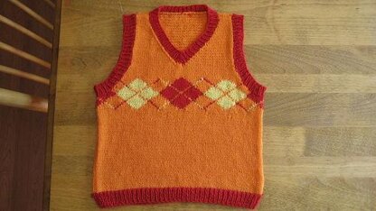 Moose's Argyle Vest