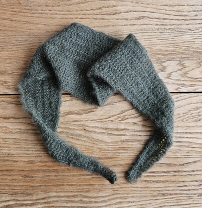 Slip stitch scarf