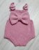 Baby DK Romper, Customisable with Bow, Frills or Bobbles