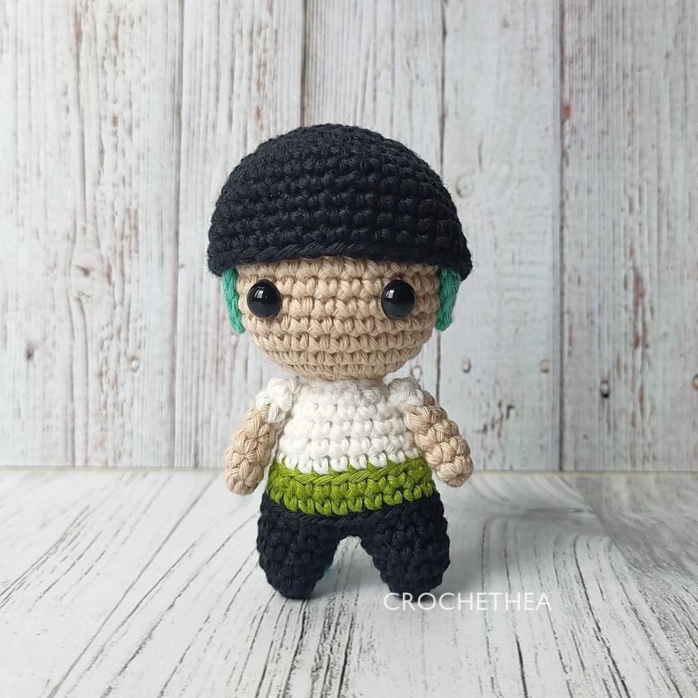 One Piece Crochet Doll Pattern