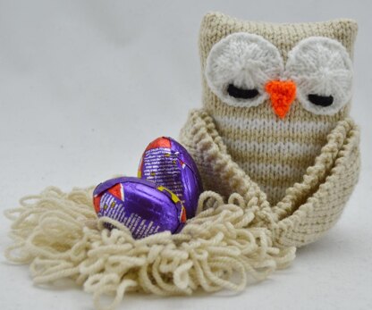 Easter Chocolate Egg Owl