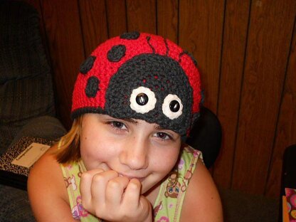 Love Bug Ladybug Hat
