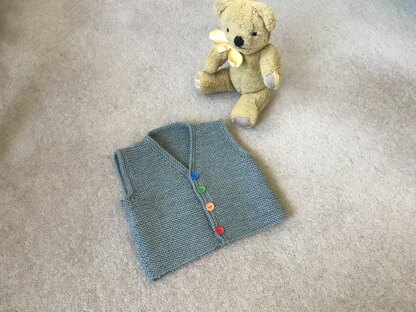 Oscar Waistcoat for Louis 6 - 12 months size