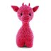 Giraffe Ziggy Toy in Hoooked RibbonXL - Downloadable PDF