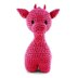 Giraffe Ziggy Toy in Hoooked RibbonXL - Downloadable PDF