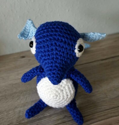 Amigurumi Häkelanleitung für den Seedrachen Luca ♥