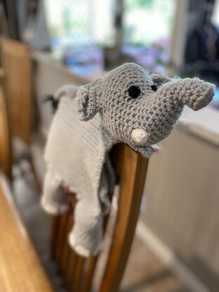Cuddle and Play elephant blanket