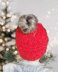 Bonnet de chignon “Pompon de Noël”
