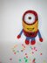 Toy Knitting Patterns -Knit Spider Minion, Minion girl figurines do it yourself