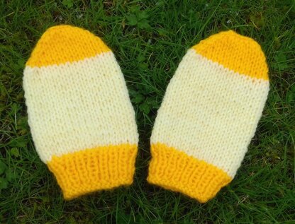 Bumble Bee Mittens