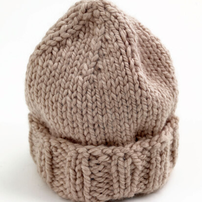 Eagle Bay Hat in Lion Brand Wool-Ease Thick & Quick - 81018AD