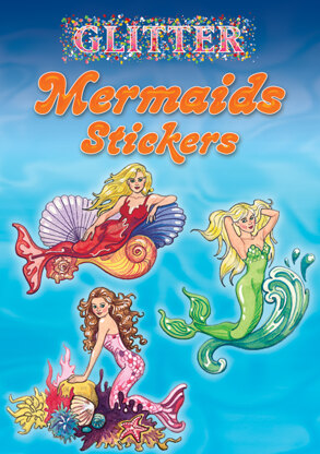 Dover Publications - Glitter Mermaids Stickers