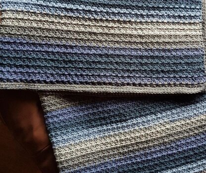 Grandma's Textured Lap Blanket