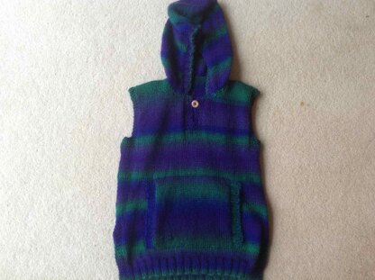 saxs hooded vest