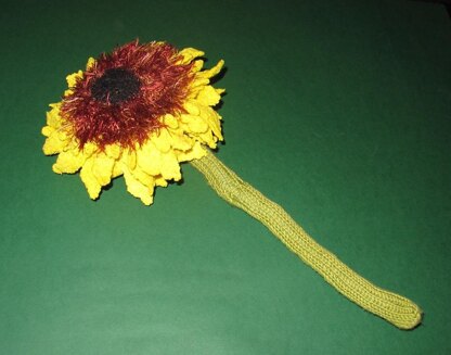 Sunflower knitting pattern