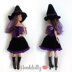 Dolls Halloween Witch Costume