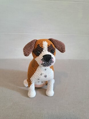 Boxer Plush Crochet Pattern