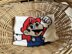 Retro Mario Baby Blanket
