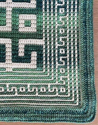 Square Route Blanket Mosaic