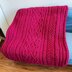 Entwined Staghorn Cable Blanket