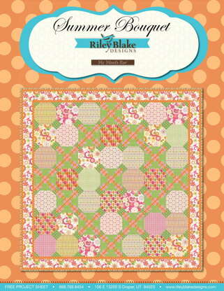 Riley Blake Summer Bouquet - Downloadable PDF