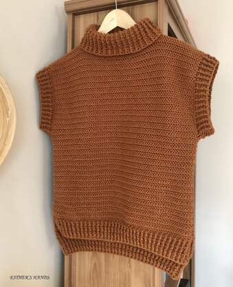 Crochet vest - Brooklyn Slipover