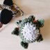 Crochet Frog Pattern , Pocket Size, Crochet Pattern Mini Frog Plushie, Bag Charm, Car Decor, Keychain pattern