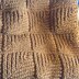 Brioche Knit Style Blanket