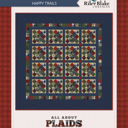 Riley Blake Happy Trails - Blue - Downloadable PDF