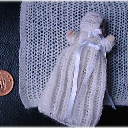 1:12th scale Winter Christening set