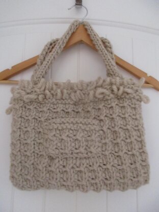 Texture and Loop Stitch Bag