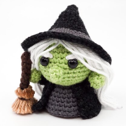 Mini Evil Witch Crochet Pattern