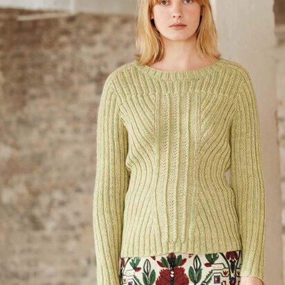 Cathleen Sweater in Rowan Pure Wool Worsted - Downloadable PDF