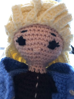 Geralt & Ciri amigurumi doll