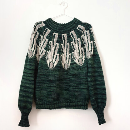 "Park Lane Jumper by Katie Moore" - Jumper Knitting Pattern For Women in The Yarn Collective