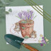 Bothy Threads Garden Friends Cross Stitch Kit - 26 x 26cm