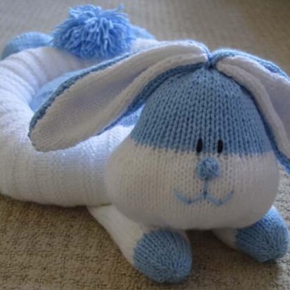 Rabbit Snuggler - knitting pattern