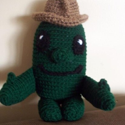 Cuddly Cactus Toy Doll, a Wild West crochet pattern