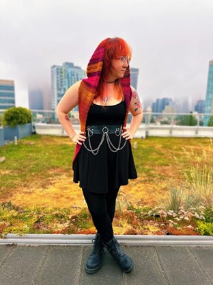 Burning Embers Hooded Vest