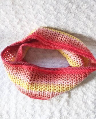 Peachy Keen Infinity Scarf