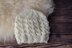 Chunky Lace Newborn Beanie