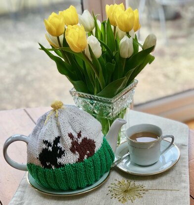 Spring Bunny Rabbit Tea Cosy.