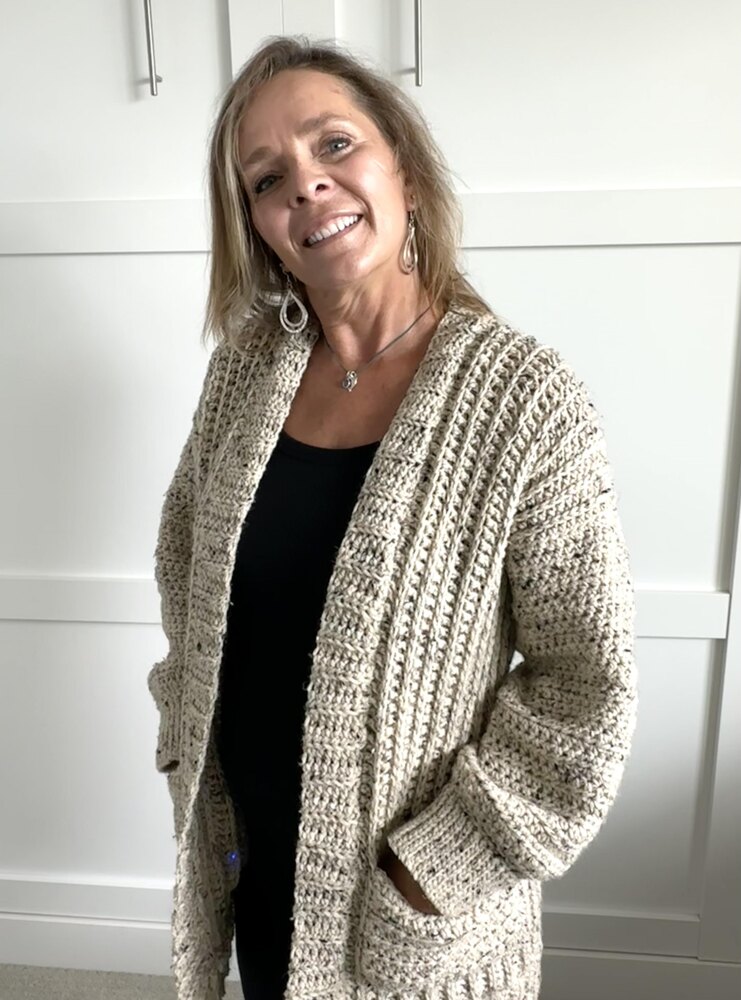 Emilie Oversized Cardi | LoveCrafts
