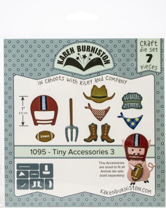 KB Riley Karen Burniston – Set Di 8 Fustelle In Metallo 'Animali Del Bosco', Multicolore, 12,95 X 16,76 Cm, Per Scrapbooking E Biglietti