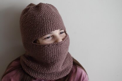 Textured Bulky Balaclava